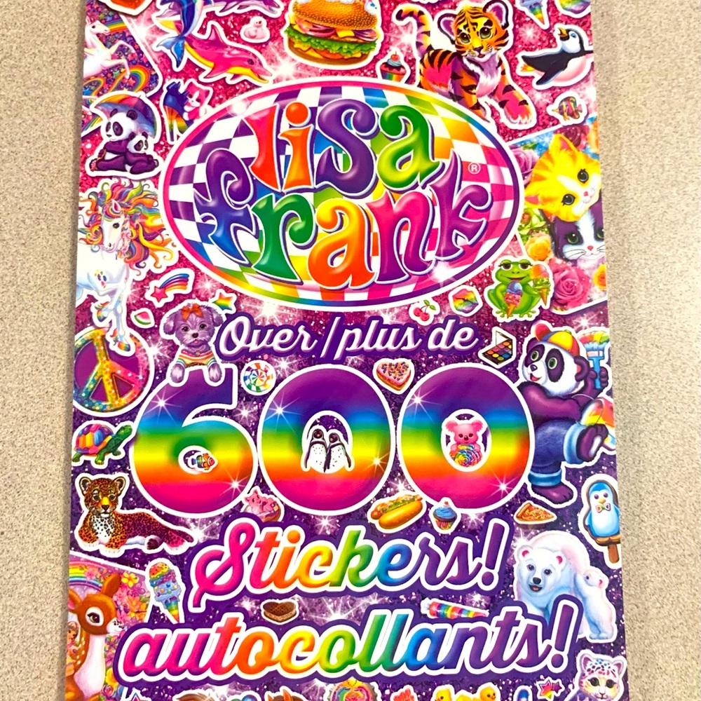 600 Lisa Frank Stickers!!!! Birthday, Christmas, Halloween, Unicorn, cat dog NEW